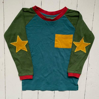 Little Green Radicals Shirt bunt stern 104 1110 Petite Tortue